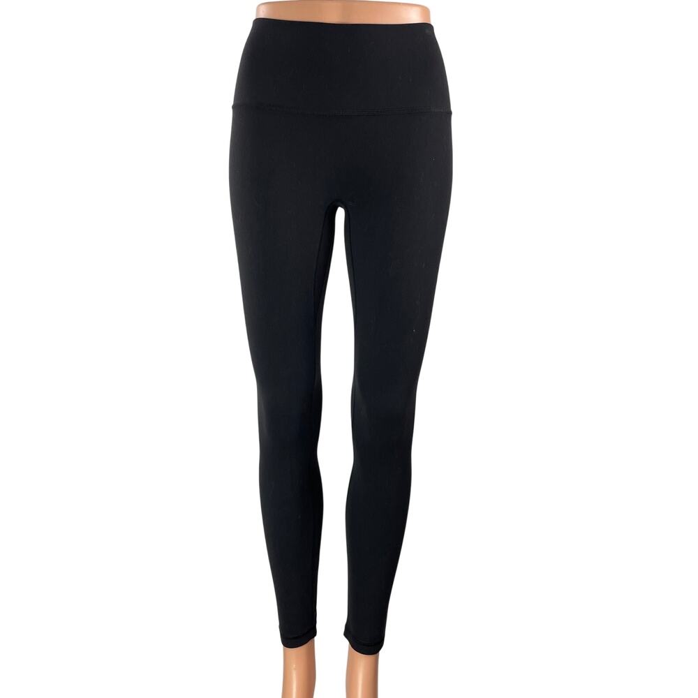 Aritzia Golden Women's Black High Waisted Activewear Athletic Legging Pants Sz 2